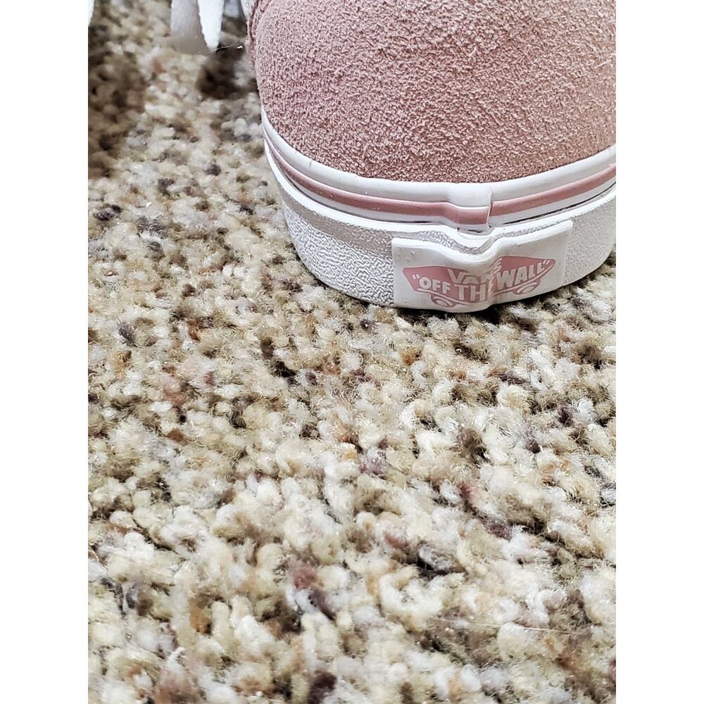 Vans Old Skool Women’s 6 Pink Suede Canvas Low Top Skate Shoes Classic VN000D3HY - Picture 7 of 11